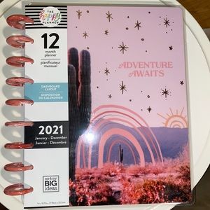 Happy Planner Dashboard Layout